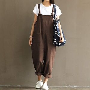 Baggy overalls